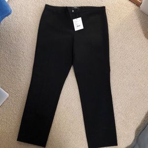 Theory Sz 6 black double stretch skinny pant